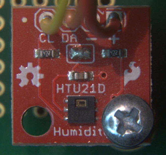 HTU21D su bis I2C.